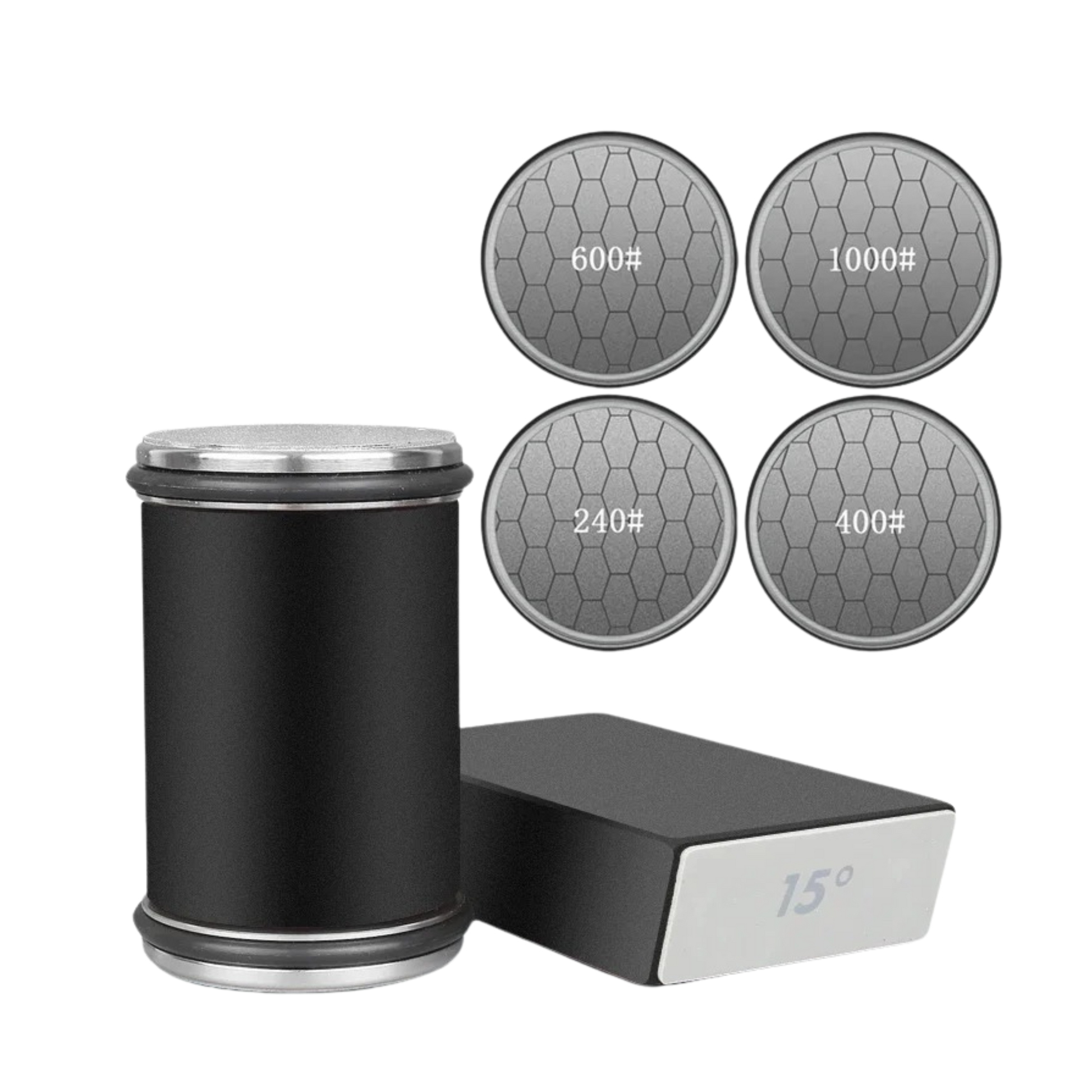 Aiguiseur de Couteaux à Roulettes avec Pierres en Diamant - Angles 15° et 20°