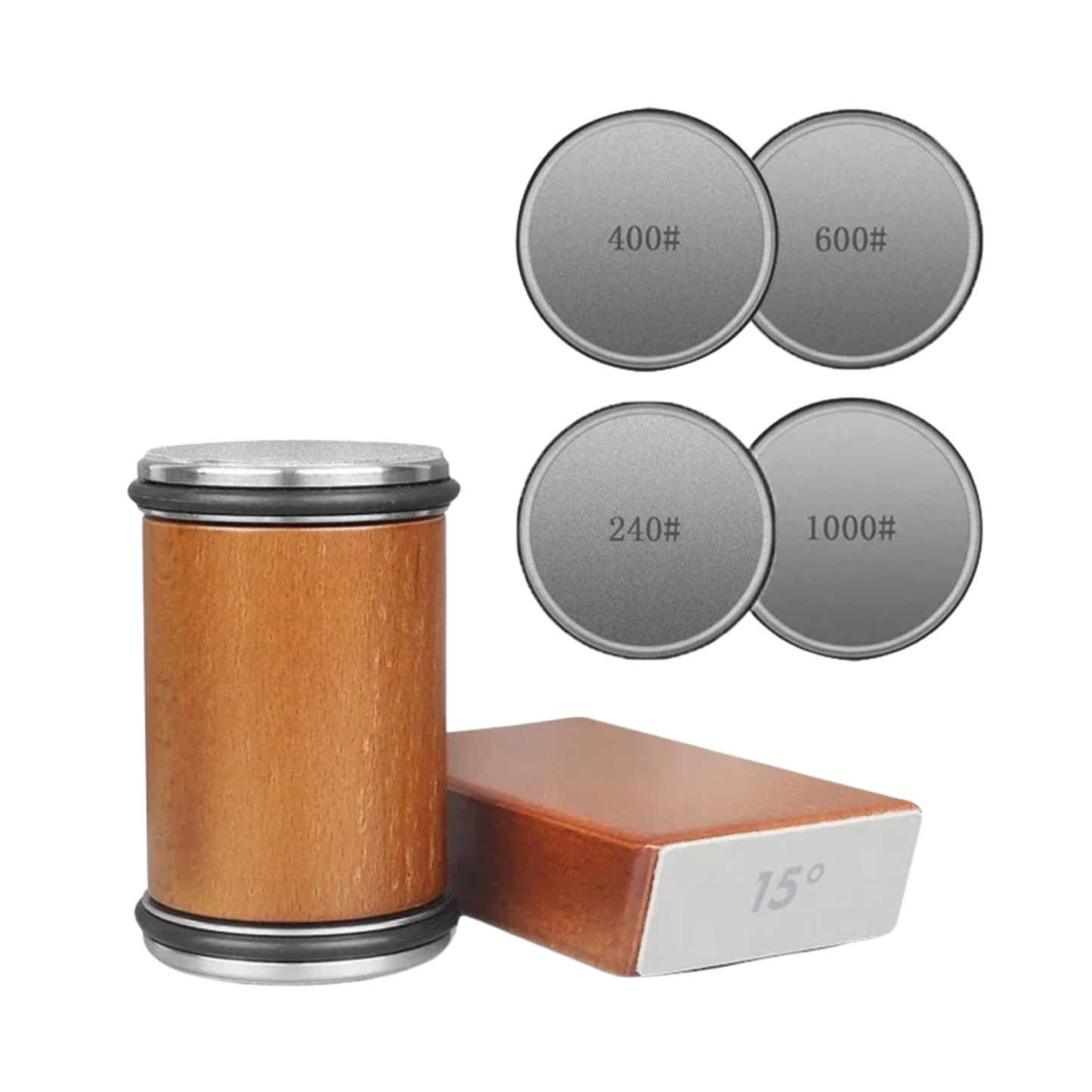 Aiguiseur de Couteaux à Roulettes avec Pierres en Diamant - Angles 15° et 20°