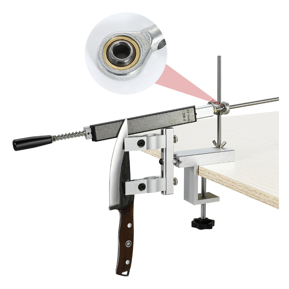 Affûteur de couteaux professionnel S06 à angle fixe avec pierres diamantées